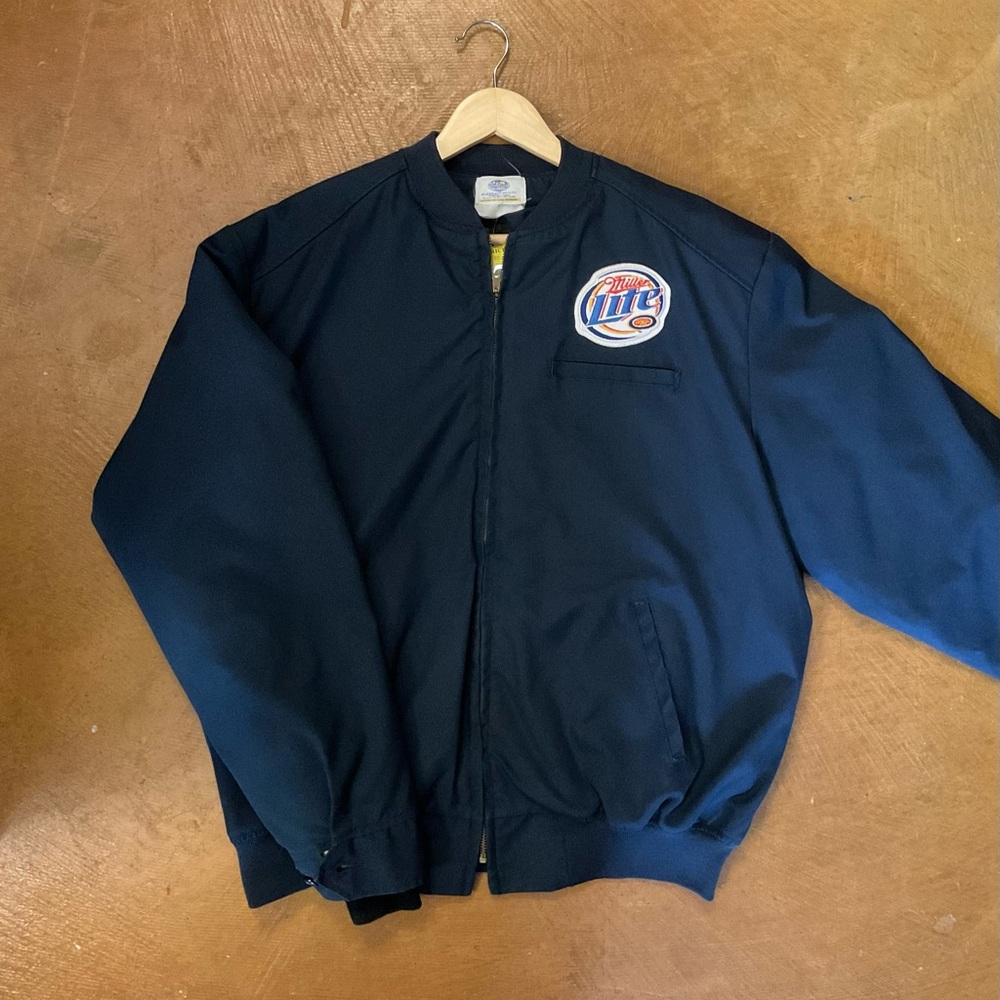 Chase Authentics Dark Blue Bomber Jacket